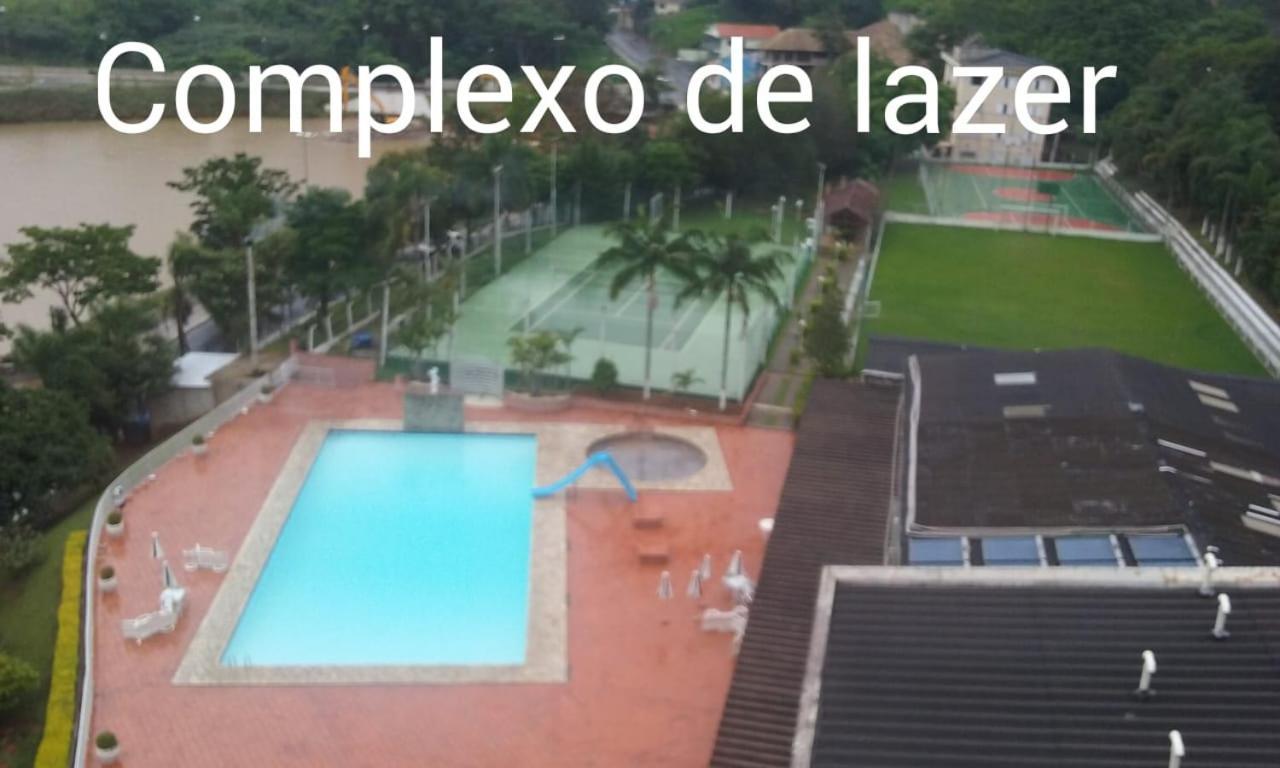 Flat Cavalinho Branco Com Piscina Aquecida 11M - 5 Min Da Praca Aparthotel Águas de Lindóia Exterior foto